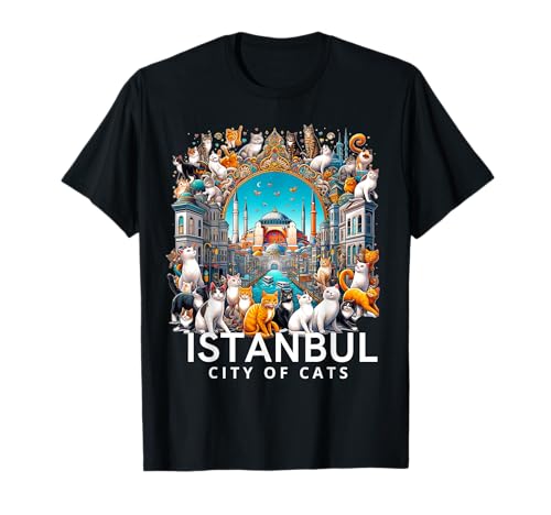 Estambul, Turquía – City of Cats – Edición Amantes de Gatos Camiseta
