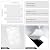 DEWOO White Peel and Stick Backsplash Subway Tile Self Adhesive Wall Tiles for Kitchen Bathroom, 10-Sheet, 12"×12"