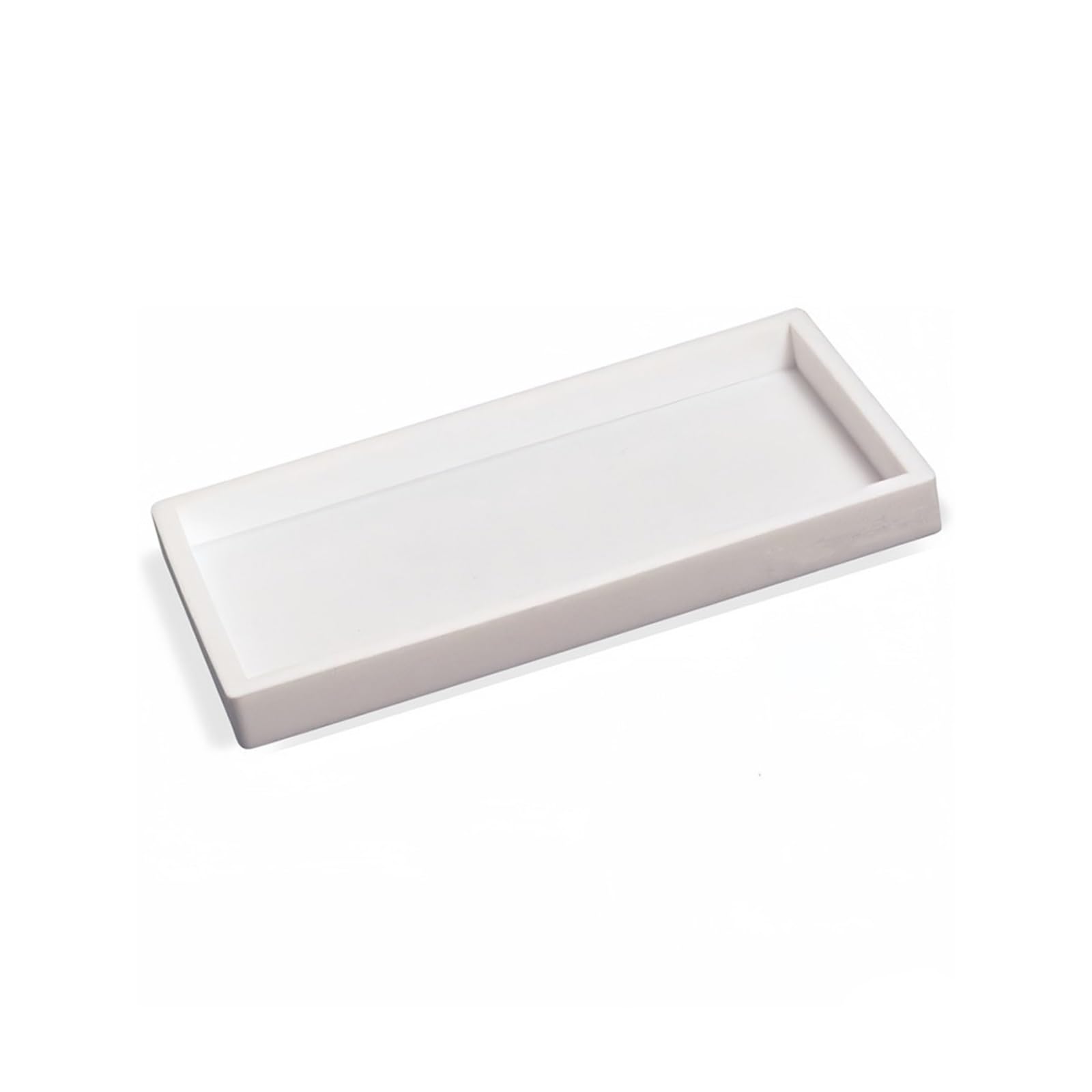2Pcs Silicone Bathroom Storage Tray