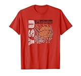 Youngstown State Penguins Vintage Basketball 90's Red T-Shirt