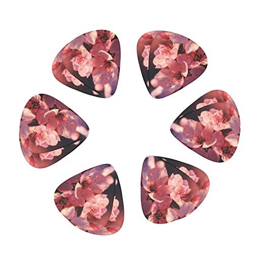 Médiators en celluloïd coloré pour guitare basse, amateurs de musique, guitares, électriques et acoustiques avec fleurs roses de 0,46 mm, 0,71 mm, 0,96 mm - Les Beatles, Paul McCartney, John Lennon, RIngo Starr, George Harrison Médiators en celluloïd coloré pour guitare basse, amateurs de musique, guitares, électriques et acoustiques avec fleurs roses de 0,46 mm, 0,71 mm, 0,96 mm – Image 3
