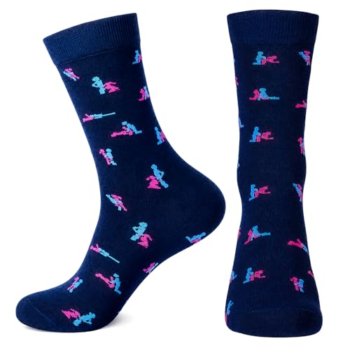 ioocees Funny Golf Socks for Men Love Is a Team Sport Couple Design Gifts for Boyfriend Husband Novelty Socks