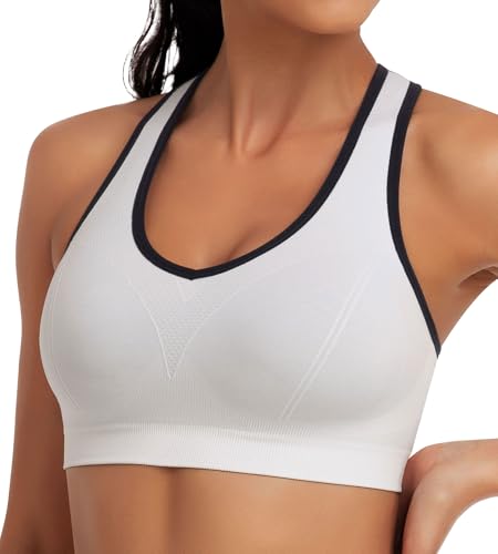 Image of MIRITY Women Racerback Sports Bras - High Impact Workout Gym Activewear Bra