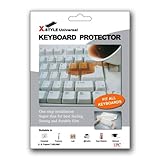 Green Onions Supply RT-XU001 20 1/2-Inchx10 5/8-Inch Universal Keyboard Protector for Most Sizes Desktop Keyboards -1 Piece (Transparent)