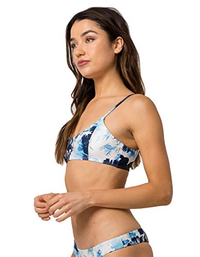 Haut de bikini pour femme RVCA motif floral idéal pour le surf
