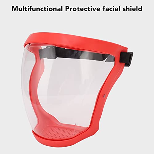 Escudo Facial Protetor, 2pcs Capa Protetora Facial Cinto Elástico Seguro Protetor Facial Reutilizáve