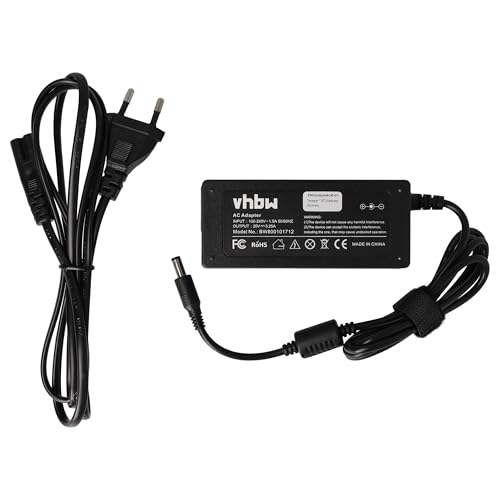 Input AC: 100-240 V | Output DC: 20 V / 3,25 A | Frequenza CA di ingresso: 50/60 Hz | Lunghezza: 200 cm | Colore: nero
