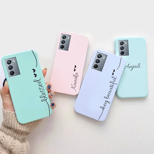 Image of COLORflow Back Cover Compatible with iQOO 9 SE 5G | Solid Color Customized Back Cover Compatible with iQOO 9 SE 5G