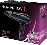 Remington Haartrockner Ionen [leicht] Pro-Air (2200 W, Keramik-Ionen-Ring, Stylingdüse, 3 Heiz- & 2 separate Gebläsestufen, Abkühlstufe) D5210 – Ansicht 2