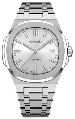 Image of Mens Classic Square Quartz Watches Imitation Mechanical Watches