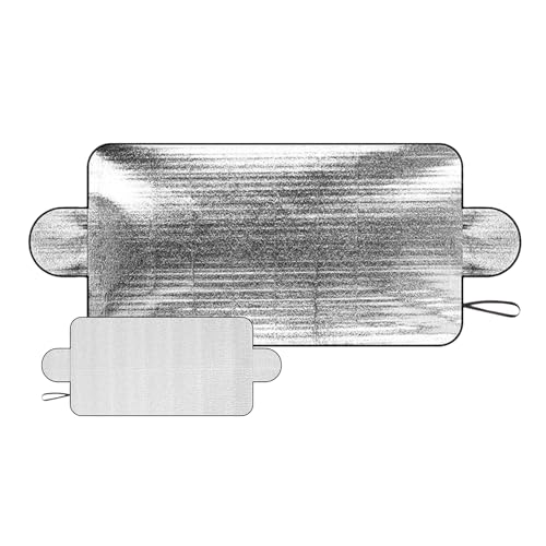 Yianyal Cubierta para Parabrisas De Nieve Y Hielo,Protector Antiheladas para Ventanas Delanteras De Coche | Protector Solar Anticongelante para Todo Clima para SUV Furgonetas Camionetas