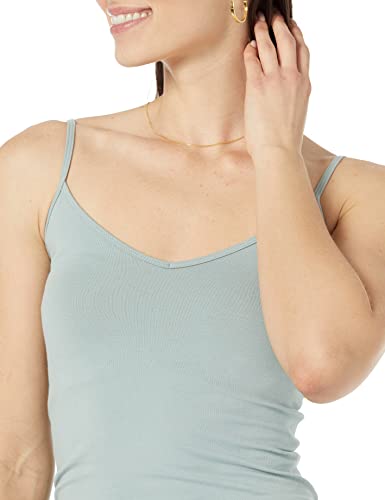 Image of Amazon Essentials Women's Slim-Fit V-Neck Cami, Pack of 4