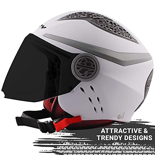 Image of Steelbird Fairy Specially Designed ISI Certified Helmet for Girls || Womens