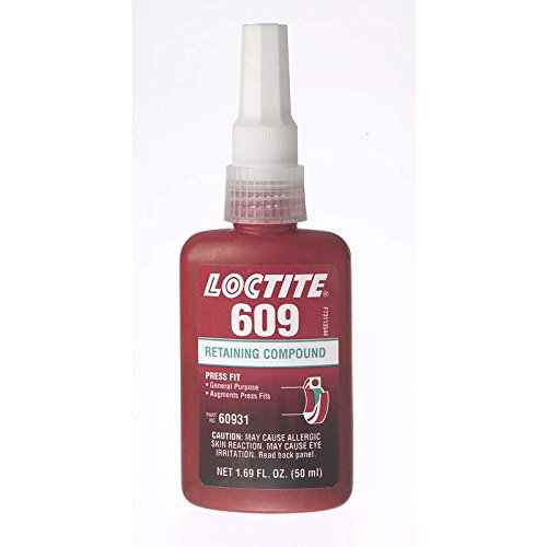 609™ Retaining Compound, Press Fit, GeneralPurpose, 50 ml Bottle
