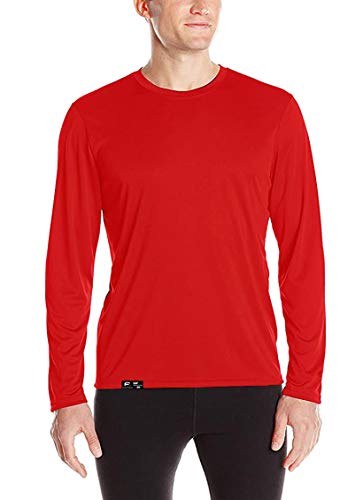 Camiseta Proteção Solar Permanente UV50+ Tecido Gelado – Slim Fitness M Vermelho