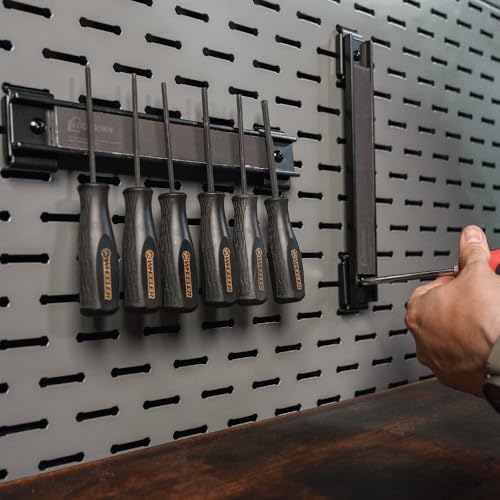 Support magnétique Lockdown Securewall à forte aimantation pour ranger