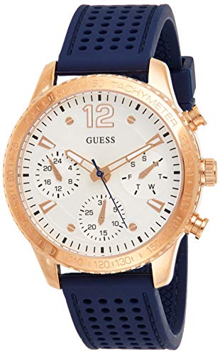 Guess Reloj Analógico Para Mujer De Cuarzo Con Correa En Caucho W1025l4 Guess Reloj Analógico Para Mujer De Cuarzo Con Correa En Caucho W1025l4