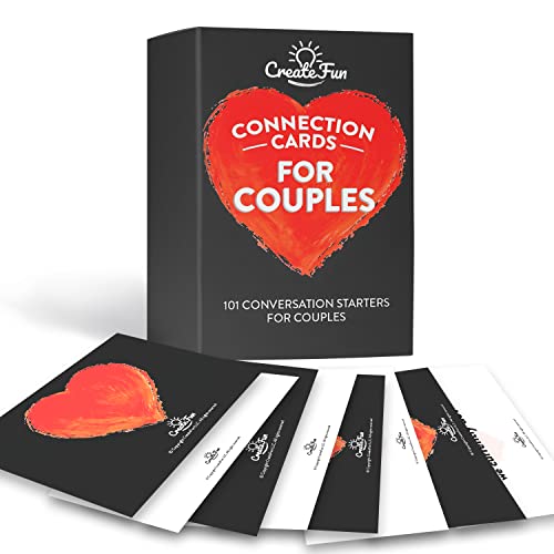 Couple Connection Cards – 101 Engaging & Thought-Provoking Conversation Starter Cards to Create Meaningful Connections with Your Loved One