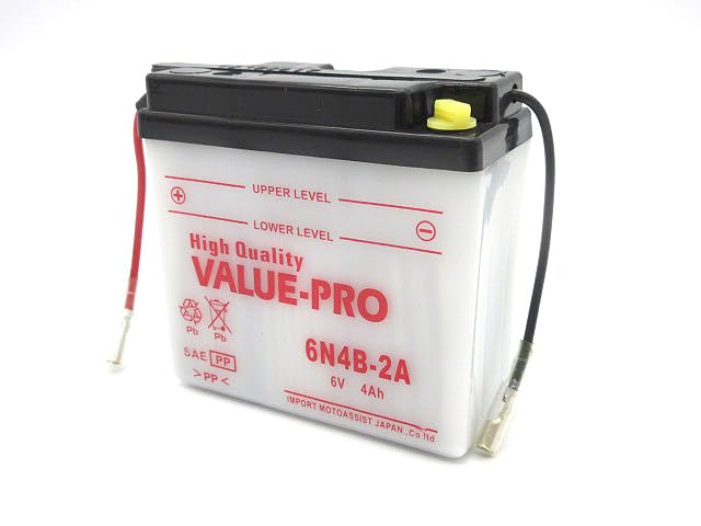 Amazon | ValuePro バッテリー 6N4B-2A 互換 開放型 6N4B-2A-3