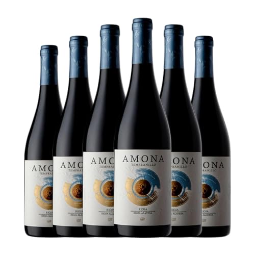 Juan Gil Rosario Vera Amona Tempranillo Rioja 75 cl Vino tinto (Caja de 6 Botellas de 75 cl)