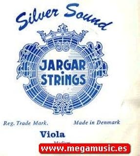 CUERDA VIOLA - Jargar (Azul) (Plata) 4Âª Medium Viola 4/4