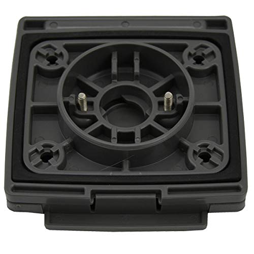 Couvercle de rechange pour prise d'eau extérieure - Clapet d'alimentation - Pour camping-car, caravane, douche - Gris