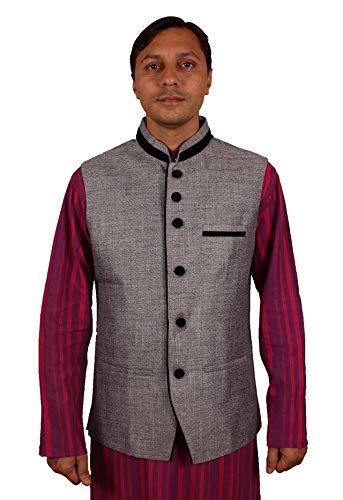 my lil princess Mens Poly Viscose Waistcoat_Waist Coat_Functional-picture-48