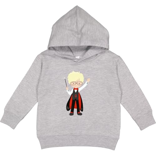 inktastic Magician Boy, Blond Hair, Magic Trick, Wand Toddler Hoodie 4T Heather 447b2