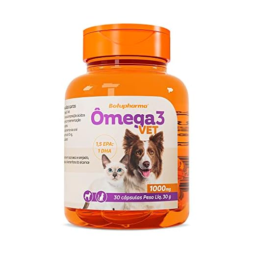 BOTUPHARMA Omega 3 Vet 1000 Mg Com 30 Cápsulas - Botupharma