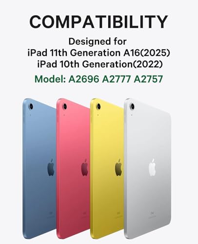 GreenLaw Compatible for iPad 11th(A16)/10th Generation Case with Keyboard - image 2