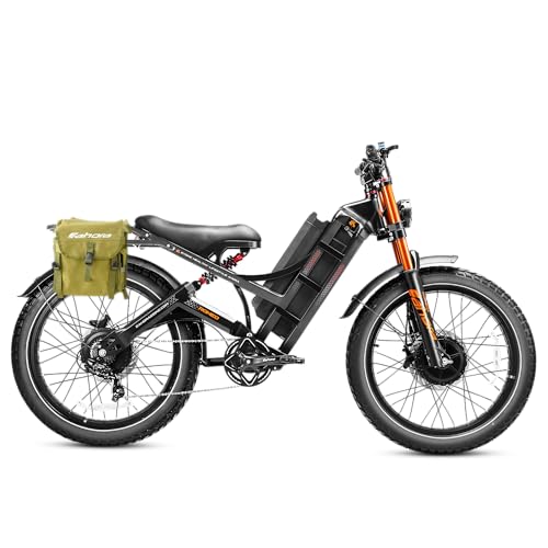 Image of 2026 eAhora Romeo Pro 3 /2 52-46 Mph Electric Bike for Adults, 6000W /4000W /2500W Dual Motor Ebike 60V 80Ah /52V 70Ah Battery 235+Miles Long Range, 26*4.0 inch /20*4.5 inch Fat Tire, Full Suspension, All Terrain