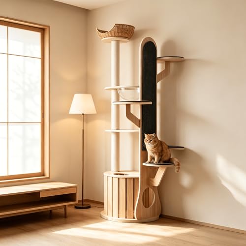 キャットタワー 猫タワー木製」の人気商品一覧・価格比較 - 価格.com