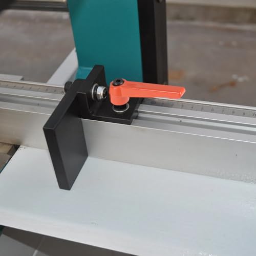 efuturetime 4 Stk. Klemmhebel M8 x 16mm Verstellbare Klemmgriff aus Metall Maschinengriffe mit Außengewinde Klemmhebel Schraube Orange