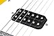 Vox APC-1 E-Gitarre mit integriertem Verstärker und Lautsprecher, Effekt- und Rhythmus-Maschine, Rot
