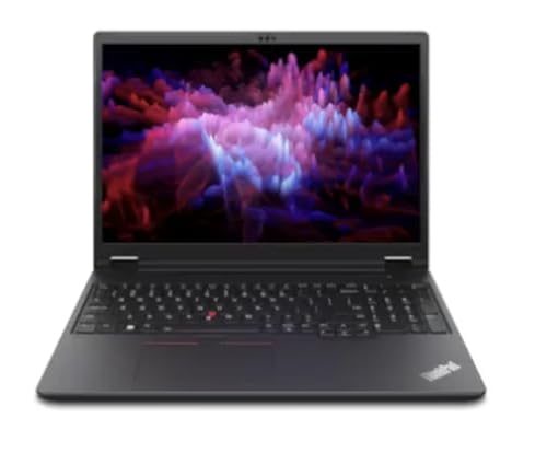Image of Lenovo ThinkPad P16v Gen 2 Laptop, Intel Core Ultra 7 155H, RTX 2000 Ada, 16 inch WUXGA (3840 x 2400), IPS, Anti-Glare, 32GB DDR5 RAM, 1TB SSD, Fingerprint Reader, Windows Pro 11 - Black - 21KX002PUS