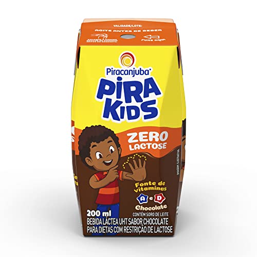 Achocolatado Zero Lactose Pirakids 200ml
