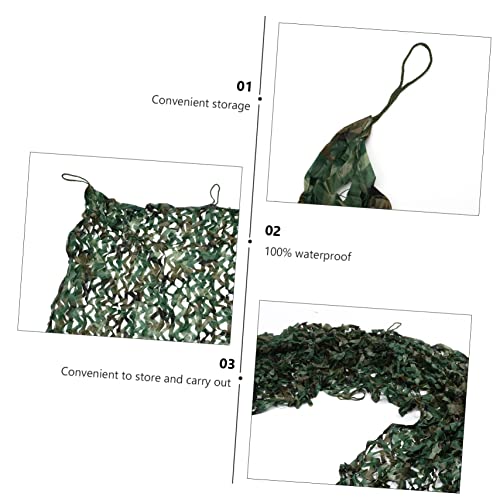 KOMBIUDA 1Pc Rede De Camuflagem Frondosa Rede De Camuflagem Rede De Camuflagem Cega Rede De Estufa P