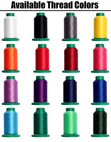 Personalized Monogrammed Gym Duffel Bag with Custom Text | Large Sports Bag with Customizable Embroidered Monogram Design (True Red/Black)