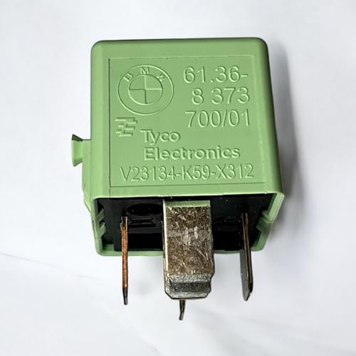 BMW Relé multiusos original corriente principal blanco verde 61368373700