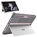 Produktbild MoKo Hülle für Microsoft Surface Pro 7/Pro 6/Pro 2017/Pro 5/4/LTE, All-In-One Schutzhülle mit Stifthalter & Handschband & Kompatibel mit Typ Cover Tastatur Perfekt für Surface Pro 6/5/LTE - Pink/Gray