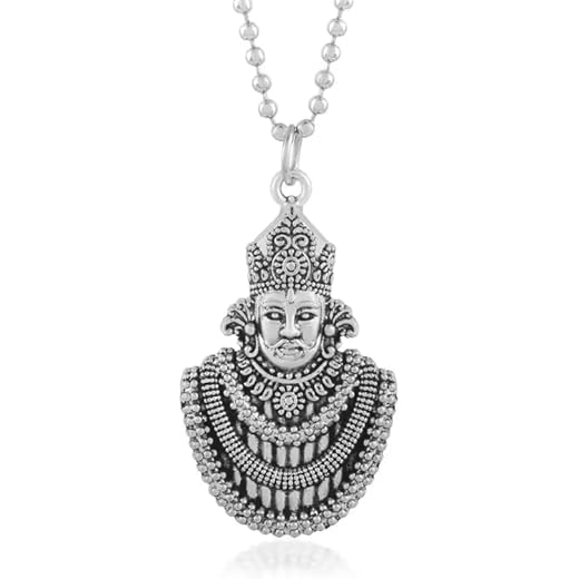 Khatu Shyam Locket Silver Brass
