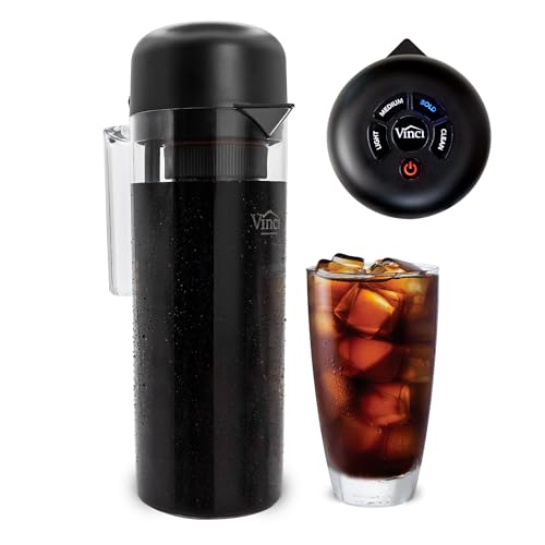 VINCI Express 2 Electric Cold Brew Coffee Maker, Plastic Carafe
