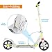 YUEBO Patinete Adulto Plegable Patinete niño 12 años Scooter Adulto Monopatin Kickscooter...