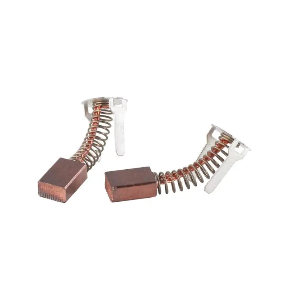 2x Trade-Shop Bronzo Carboncini Spazzole di carbone 4,5x8x11mm compatibili con Bosch GSB 140-LI, GSB 180-LI, GSR 18V-21, GSB 18V-21 Avvitatore