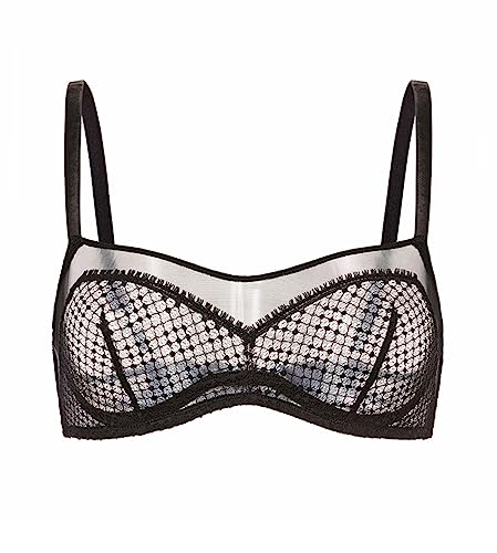 Simone Perele Manon soutien-gorge femme élégant en dentelle marine