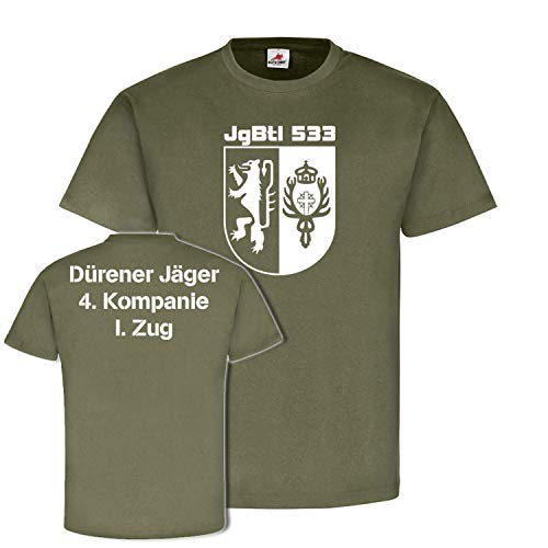 Chemises de chasseur à 1 train de qualité JgBtl 533 boussole XL