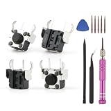 4PCS Tactile Switch for Gameboy Advance SP L R Bumper Shoulder Trigger Button for GBA SP Micro Switch Replacement Accessories with Repair Tools
