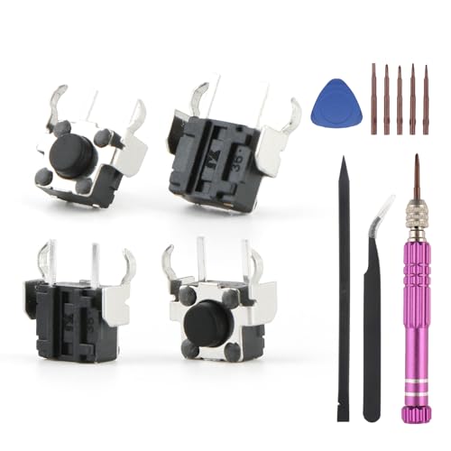 4PCS Tactile Switch for Gameboy Advance SP L R Bumper Shoulder Trigger Button for GBA SP Micro Switch Replacement Accessories with Repair Tools by YWLRONG - Used condition - US$8.58