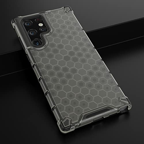 Image of Glasgow Back Case Cover Designed for Samsung Galaxy S22 Ultra 5G - Black