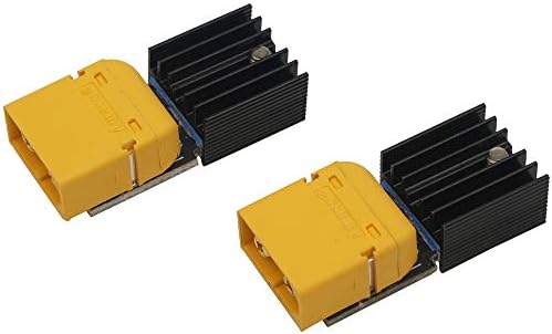 VIFLY 2pcs StoreSafe Smart LiPo Battery Discharger to Storage Voltage with Heatsink for 2S-6S RC FPV Drone Battery (2pcs) (XT60)